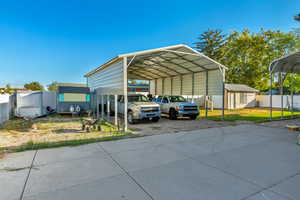 2 INDUSTRIAL CARPORTS ARE NEGOTIABLE