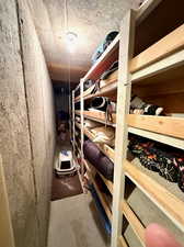 View of storage room