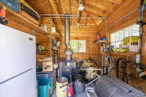 View of storage room