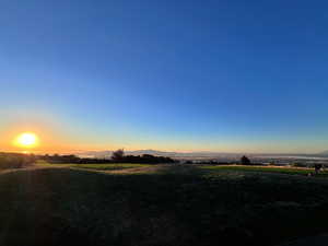 View of nature at dusk