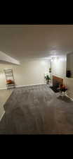 Unfurnished bedroom featuring carpet