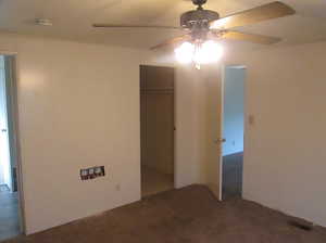 Master Bedroom With Walk in Closet