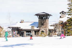 Talisker Club members enjoy ski-in/ski-out access from the Talisker Tower clubhouse in Empire Pass at Deer Valley Resort.