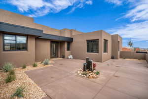 Back of house featuring a patio area