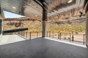 View of patio / terrace featuring a balcony