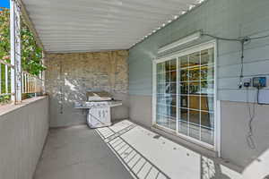 View of patio / terrace featuring grilling area