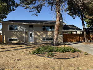 View of raised ranch