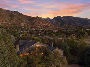 View of Little Cottonwood Canyon