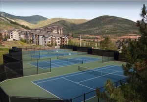 Tennis courts