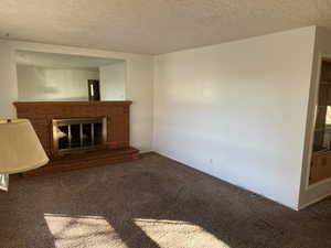 Fireplace Upstairs Front Family Room