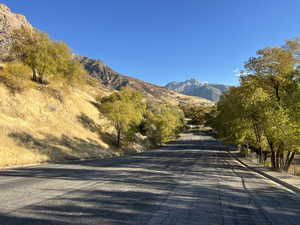 Street to the east of Property