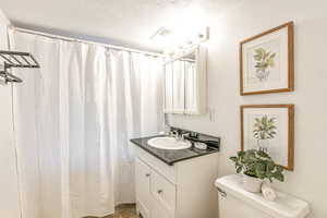 Basement apartment bathroom