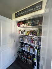 View of pantry