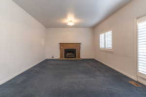 Family Room with fireplace