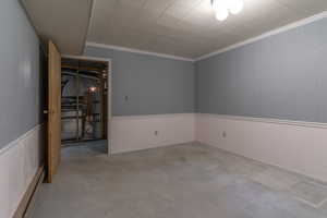 Basement Office or possible bedroom