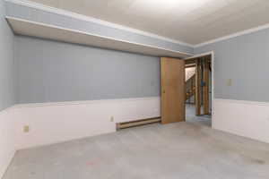 Basement Office or possible bedroom