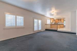 Family Room with French Doors to the backyard