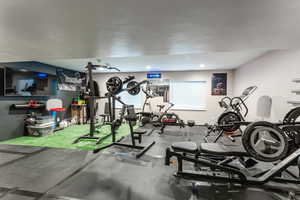 View of workout room