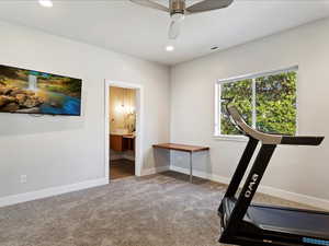 Bedroom with Jack and Jill bath