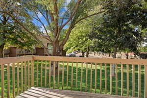 Common Space from back Deck