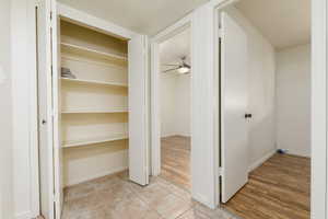 View of closet