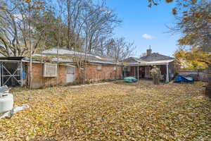 View of rear view of house