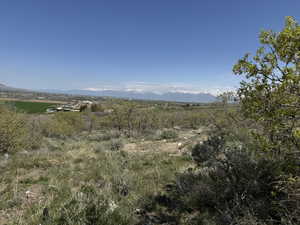 View of mountain feature featuring a rural view