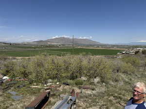 Mountain view with a rural view