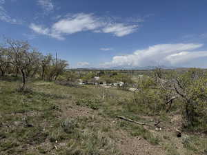 View of nature featuring a mountain view