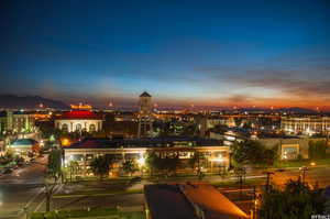 Stunning Views of Downtown at Night!