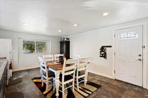 View of dining area