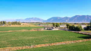 Property view of mountains featuring a rural view