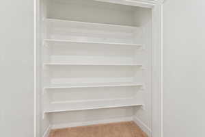 Hallway closet