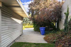 View of patio