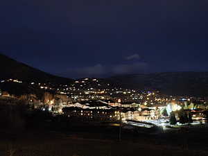 View of Midway and Heber City from main floor balcony