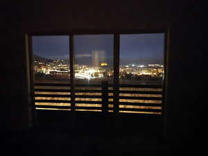 Night view from main livingroom and kitchen.