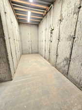 Cold Storage. Access from downstairs bedroom