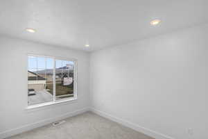 View of carpeted bedroom 3