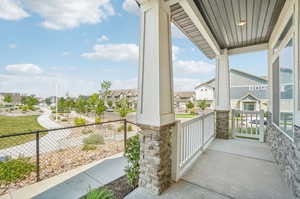 Park views from large front porch