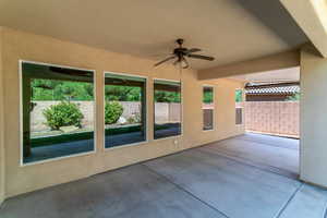 LARGE COVERED PATIO