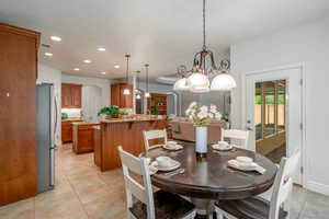 BAR AND DINING TABLE