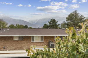 Mountain View from upstairs bedroom.