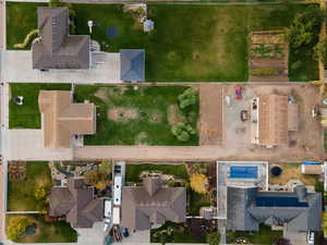 Aerial view of property