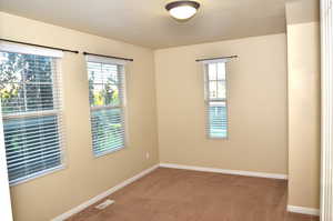 Empty room featuring a wealth of natural light