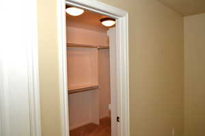 View of closet