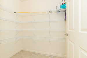 View of storage area