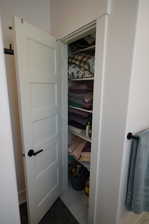 View of closet