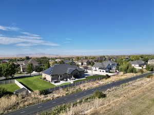 Aerial looking NW