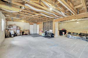 Large Unfinished Basement Space NE