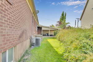 Backyard and Covered Patio